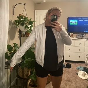Athleta A Game Reversible Bomber NWT